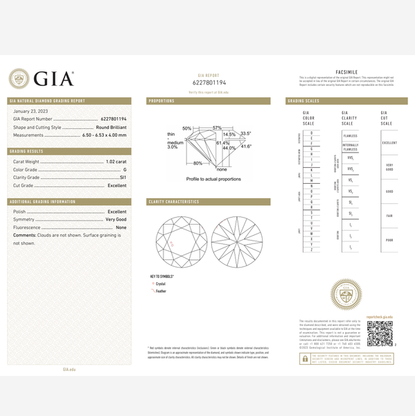 The Starbright - 1950s GIA Diamond 14k Gold Vintage Ring