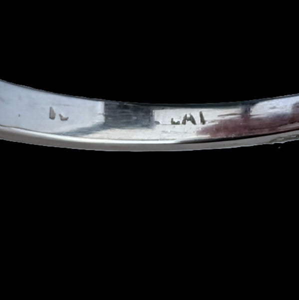 Pau - 1950s Emerald Cut Diamond Platinum Engagement Ring