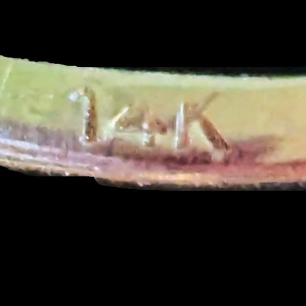 1970s Vintage Lab Created Rubies 14k Yellow Gold Large Cocktail Ring Estate Jewelry hallmark 14k
