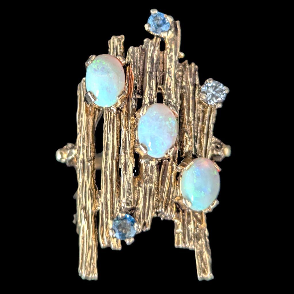 Hot for 2025 - Mid Century to 1970s Cocktail Rings