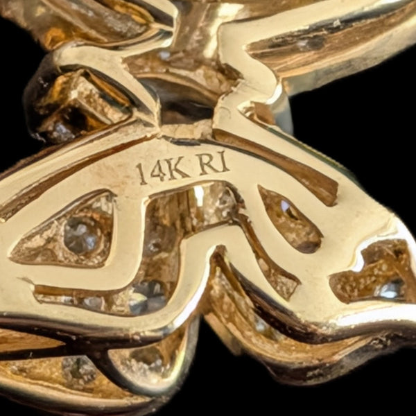 14k RI hallmark makers mark