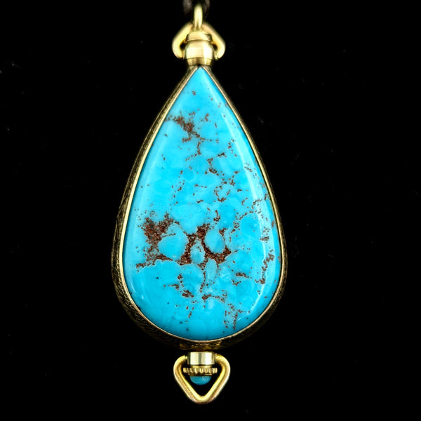 Riga - Antique Novalis Geneve Pendant Fob Watch 10k Gold Peking Glass Art Deco