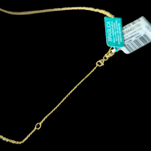 Langdon - EFFY Emerald Diamonds 14k Yellow Gold Necklace NWT