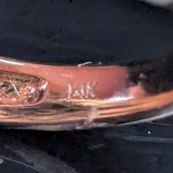 EFFY Gold, Diamond Onyx & Ruby 14K Rose Gold Ring Cocktail Statement