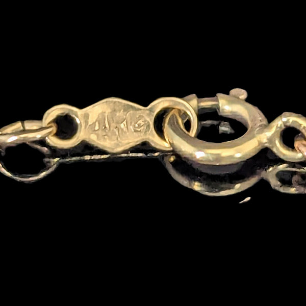 Estate 14K Yellow Gold Chain 19.5 Inches Long