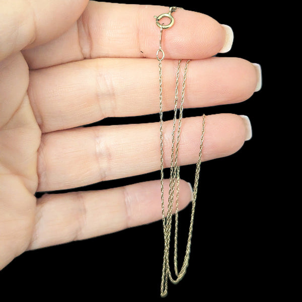 Estate 14K Yellow Gold Chain 19.5 Inches Long