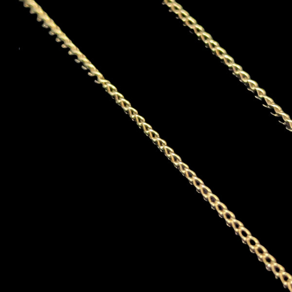 Estate 14K Yellow Gold Rope Chain 19.5 Inches Long