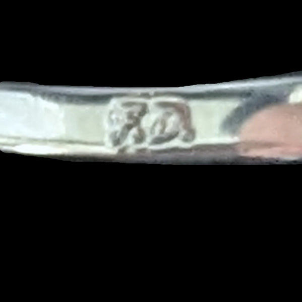 Estate Diamonds 10k White Gold Wedding Band Estate Bridal Anniversary Gift