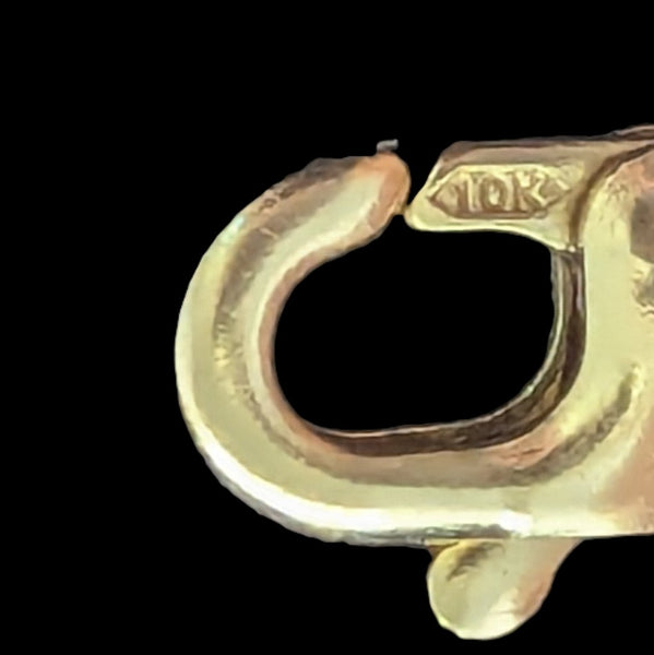 Estate Gemstones 10k Yellow Gold Bracelet Purple Blue Yellow Red Gift