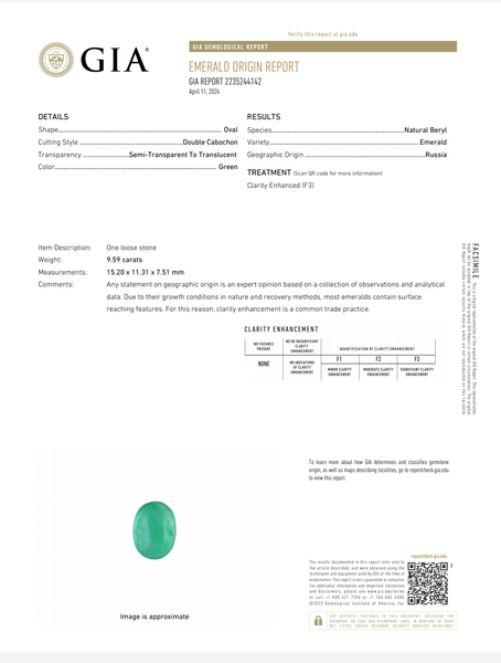 GIA 9.5 Carat Natural Emerald Diamonds 14k Yellow Gold Cocktail Ring Vintage gia report