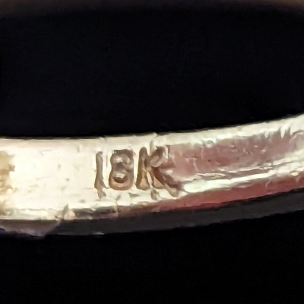 GIA Cert 2.5ct Emerald Diamonds 18k Yellow Gold Cocktail Ballerina Ring Vintage