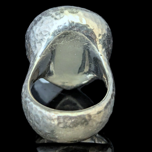 IPPOLITA Rock Candy Large Teardrop Teal Ring Sterling Silver 925 Estate Cocktail