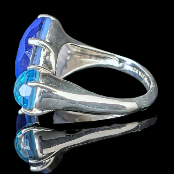 IPPOLITA Wonderland Duo Open Cocktail Ring in Island Colorway Sterling Silver