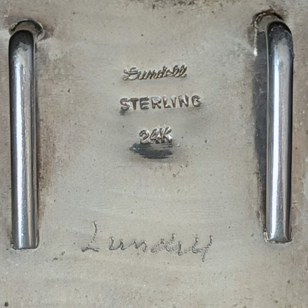 ligned lundell sterling 24k gold
