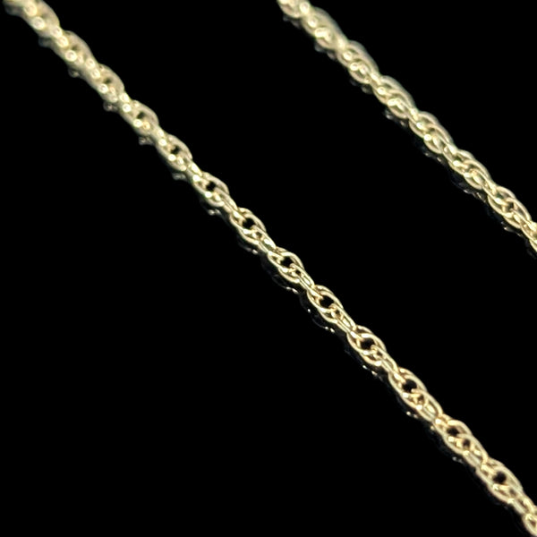 MICHAEL ANTHONY 14k Yellow Gold Rope Chain 16 IN Long