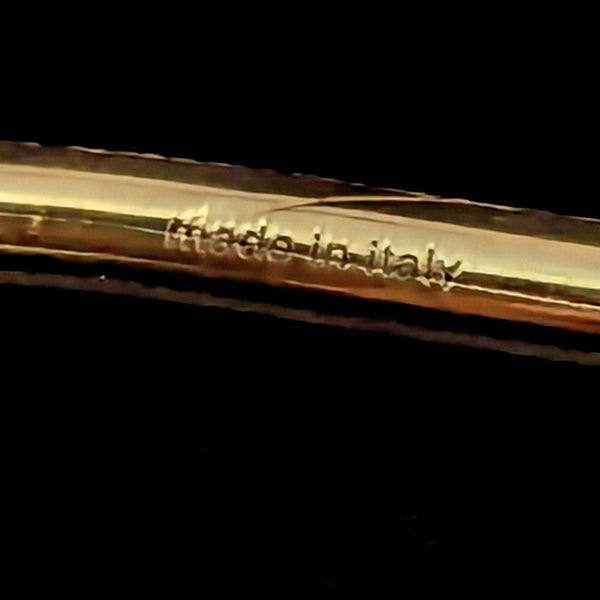 Marco Bicego Jaipur 18k Yellow Gold Multi Gemstone Cuff Bracelet Estate Gift