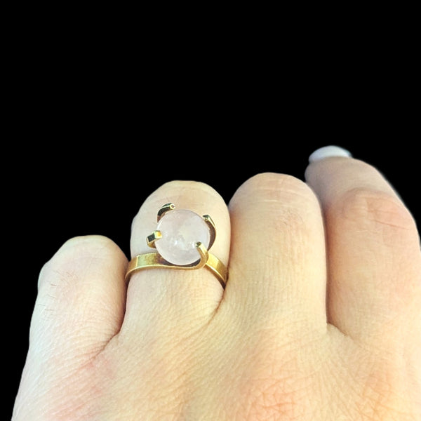 VINTAGE Chameleon 14K Gold Ring 17 Interchangeable Stones Original Box Set Gift