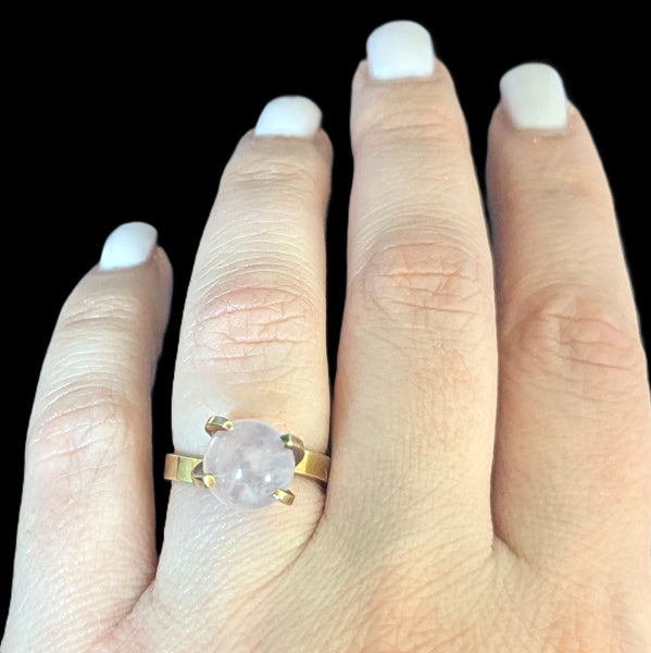 VINTAGE Chameleon 14K Gold Ring 17 Interchangeable Stones Original Box Set Gift