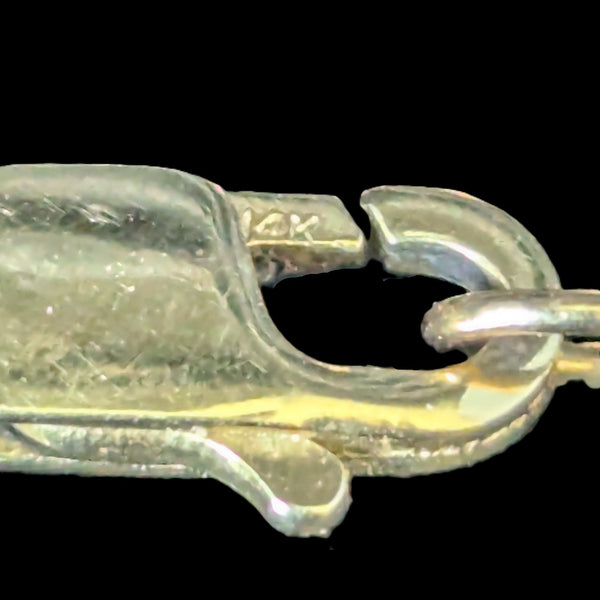 Vintage 14k Yellow Gold Hardstone Scarab Bracelet Talisman Estate Carved Gems