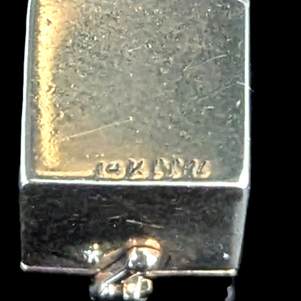 Vintage Articulated 14k Yellow Gold Articulated Jack in the Box Charm Kinetic 