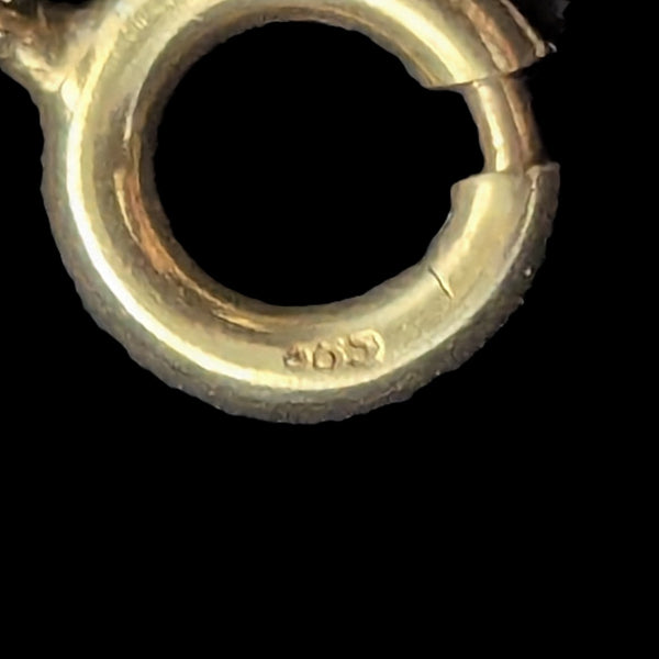 Vintage Carved Coral 14k Yellow Gold Floral Bracelet Retro Mid Century Estate hallmark