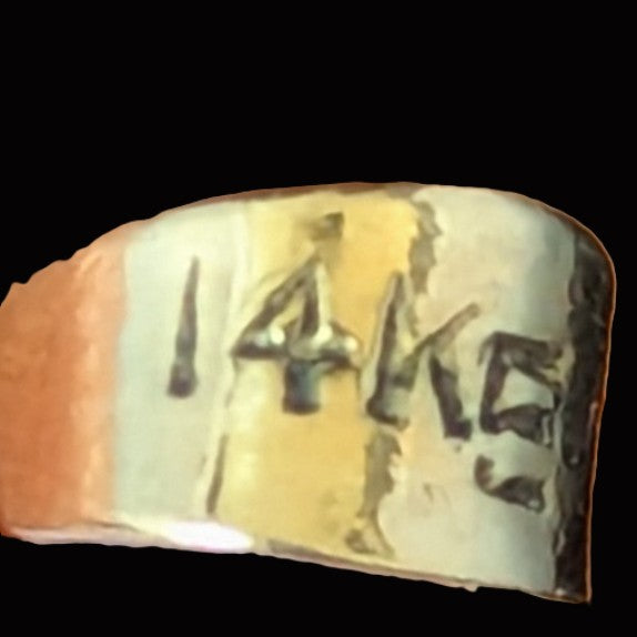 Forres - Vintage Mano Fico Jade 14k Yellow Gold Pendant on Chain