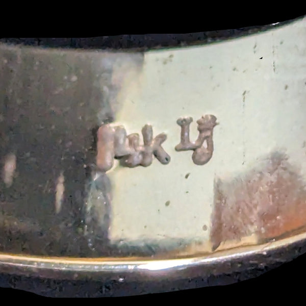 Vintage Pearls Diamonds 14k Yellow Gold Cocktail Rose Ring Flower Estate Retro