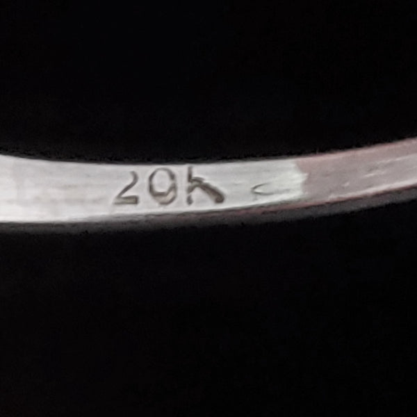 The Lubek - Art Deco Diamond 20k Gold Cocktail Ring