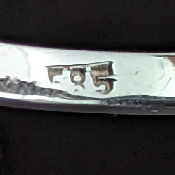 The Seville - Estate Ruby Diamond 14k Gold Statement Halo Ring