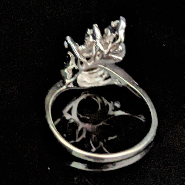 The Wickenburg - 1950s Garnet 14k Gold Statement Ring