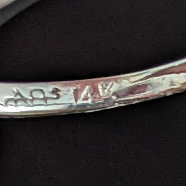 The Wickenburg - 1950s Garnet 14k Gold Statement Ring